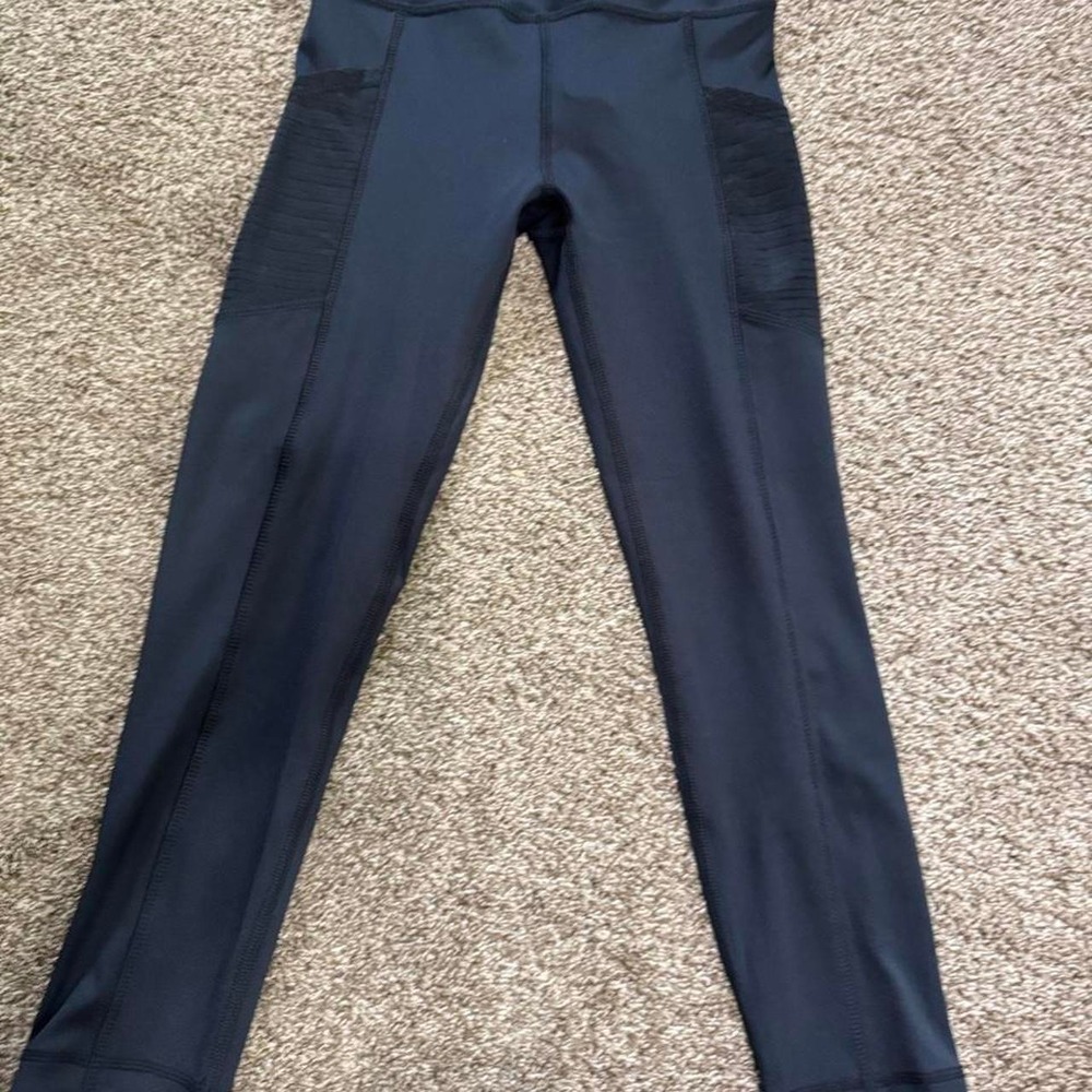 Bally Total Fitness Black Leggings size S